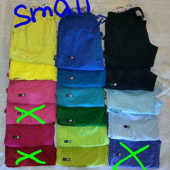 Koi Lindsey style Scrub Pants in All Color & Sizes - Picture 2 of 5